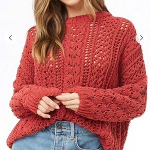 Chenille pullover